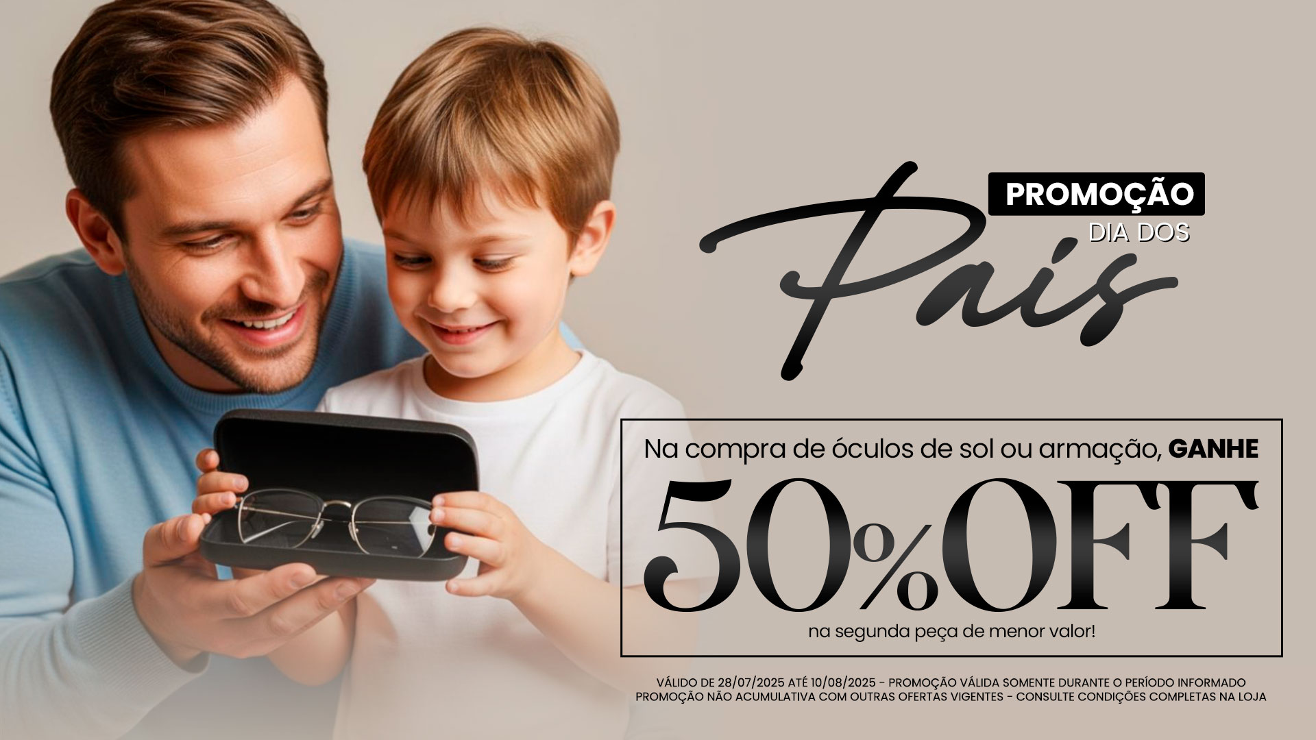 Promoção Dia dos Pais