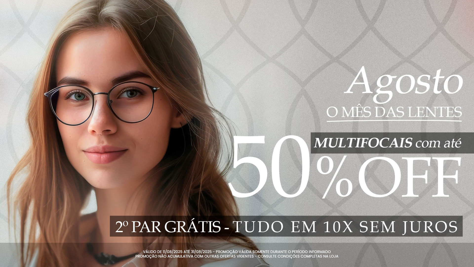Multifocais com até 50% Off