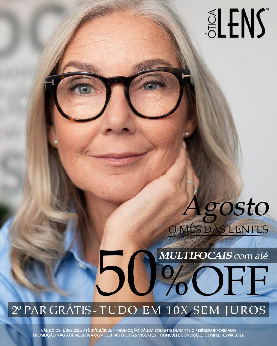Multifocais com até 50% Off