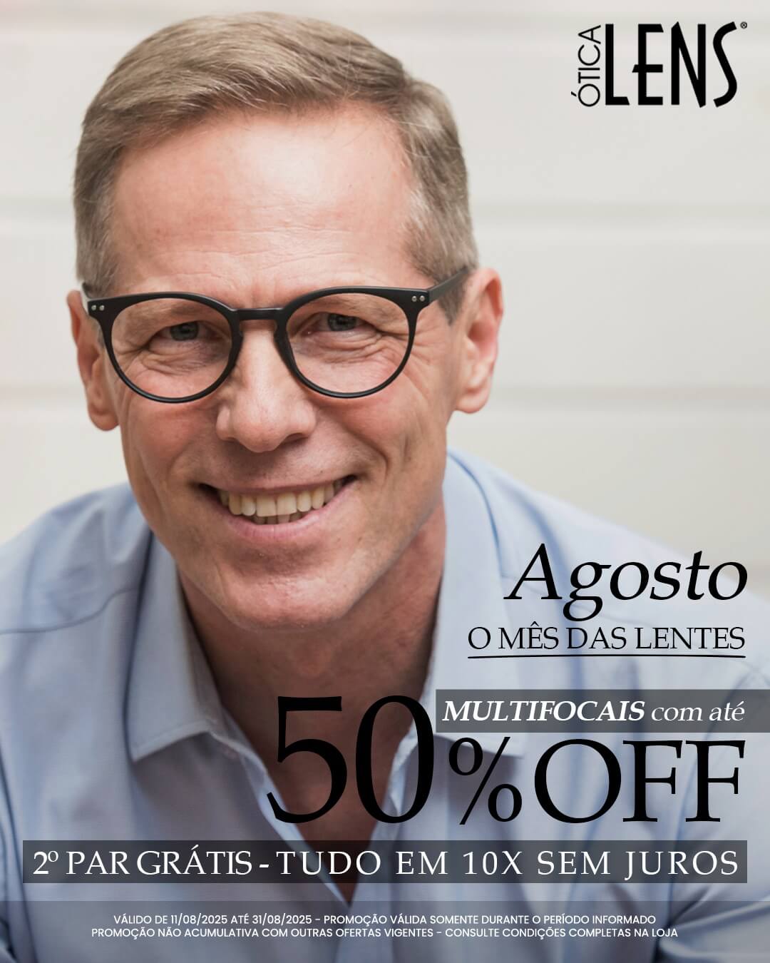Multifocais com até 50% Off