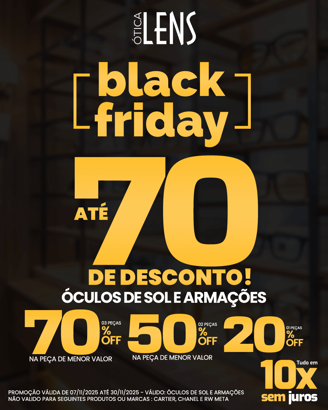 Black Friday - Até 70% de desconto!