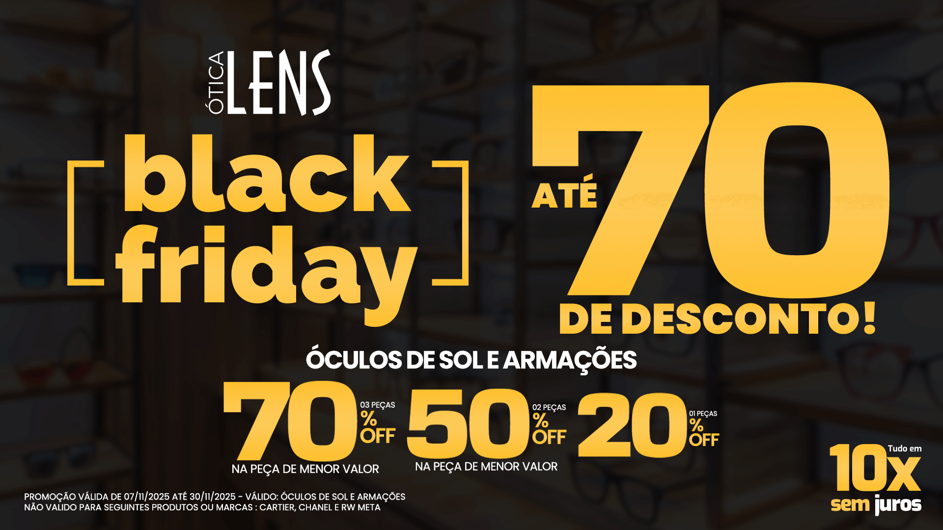 Black Friday - Até 70% de desconto!