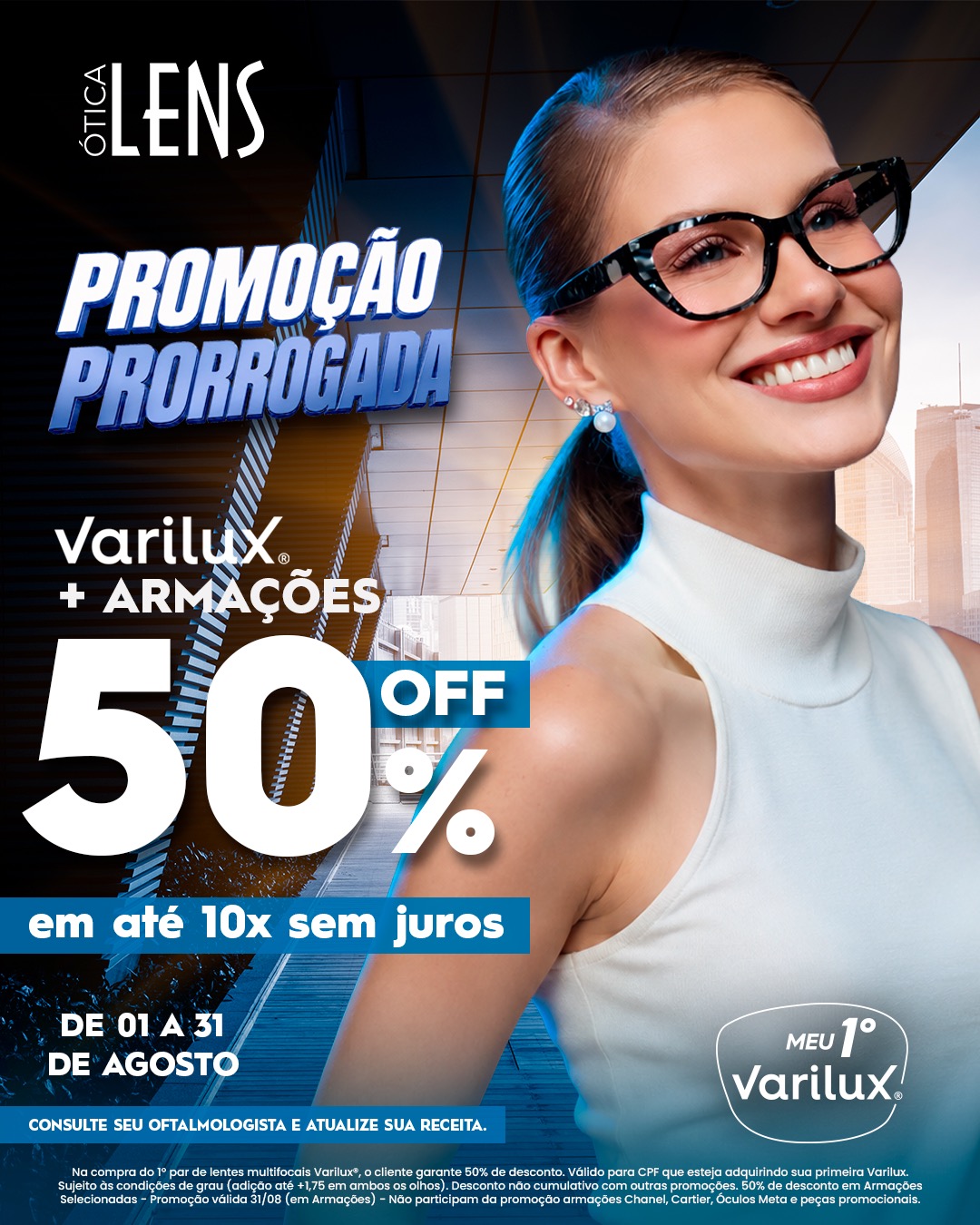 Varilux® + Armaçõeș 50% OFF Varilux® + Armaçõeș 50% OFF